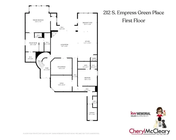 $910,000 | 212 South Empress Green Place, Montgomery, TX 77316