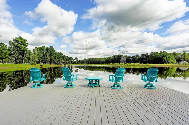 a view of a park with swings and slides