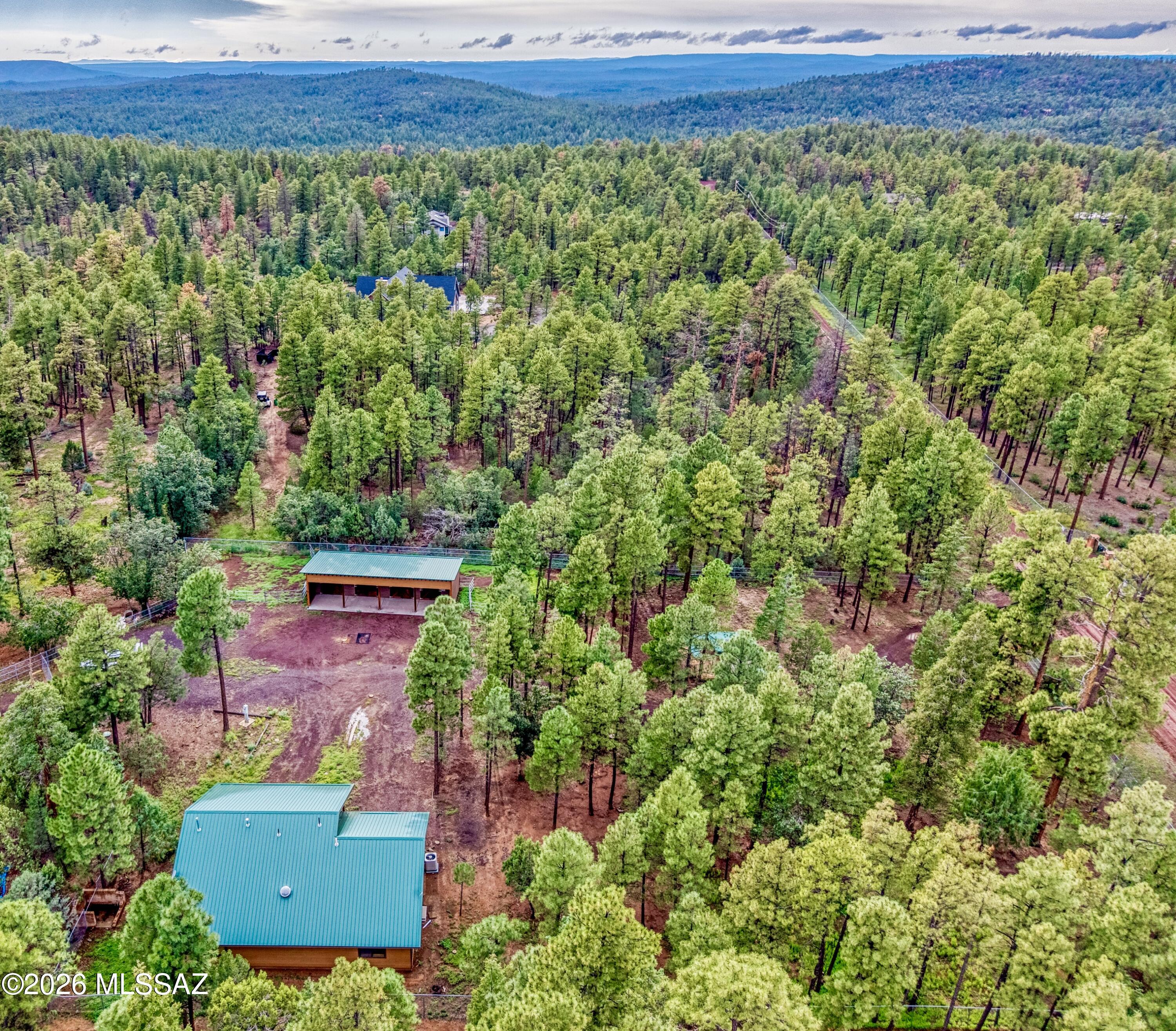 4895 Rim Spur Lakeside, AZ 85929 - Photo 29 of 35 Aerial 2