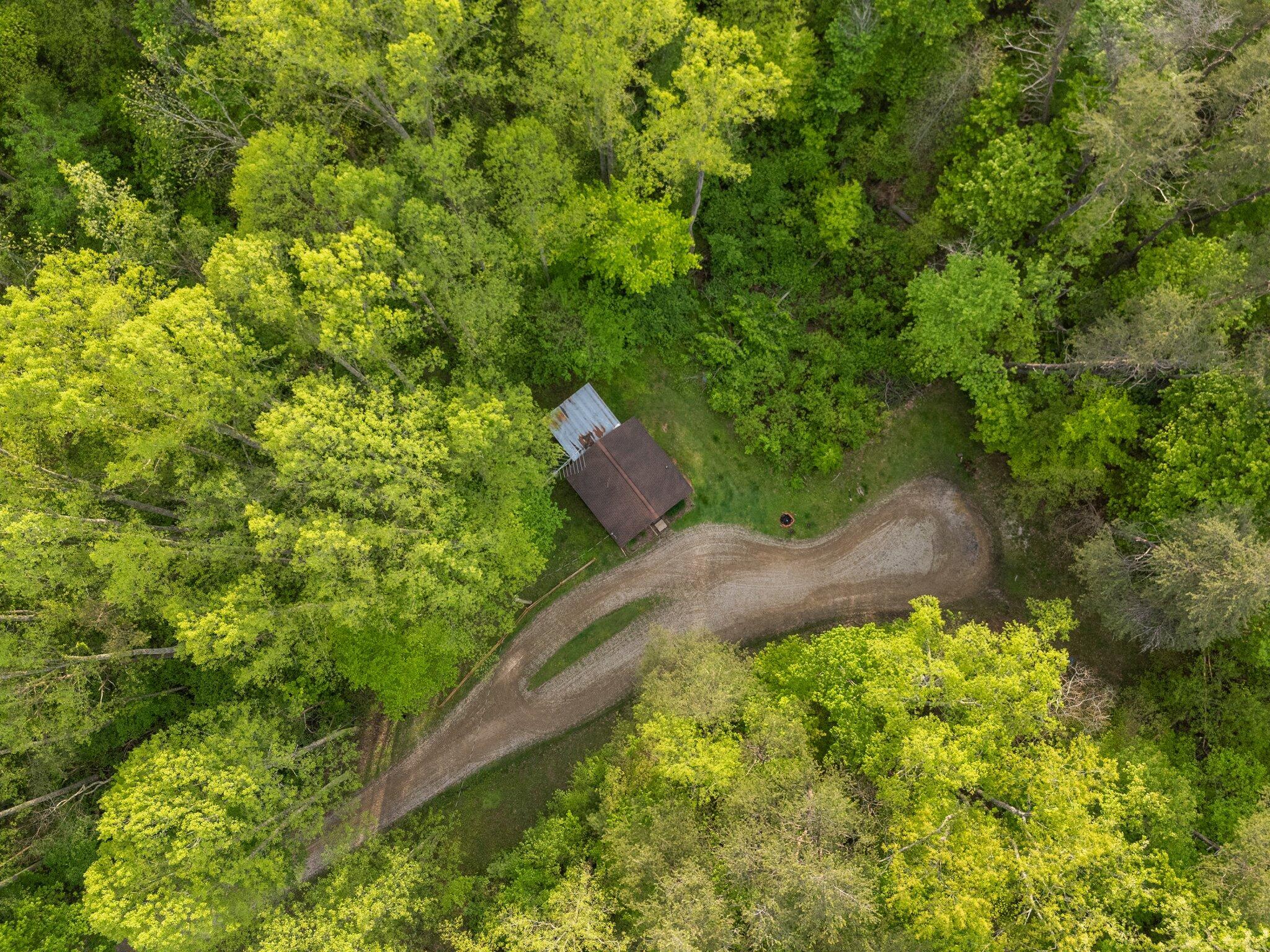 26975 Chapel Ridge Road Logan, OH 43138 - Photo 66 of 98 AERIAL OF BIG BUCK CABIN