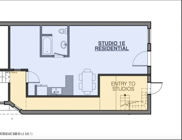$1,200 | 53 3rd Street, Unit 1E, Troy, NY 12180