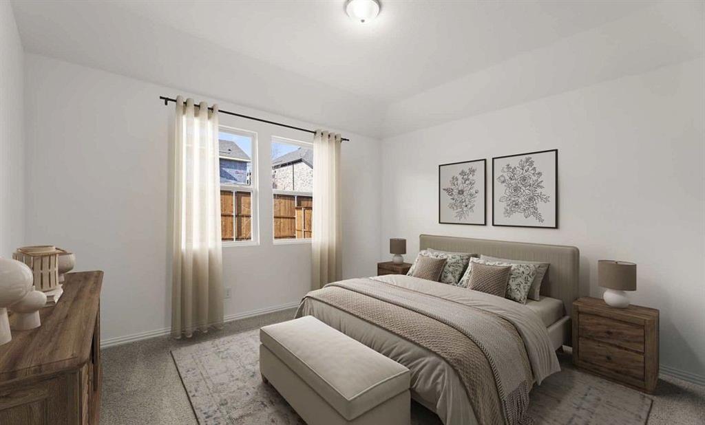 14200 Gallatin Street Pilot Point, TX 76258 - Photo 11 of 14 a bedroom with a bed and a window