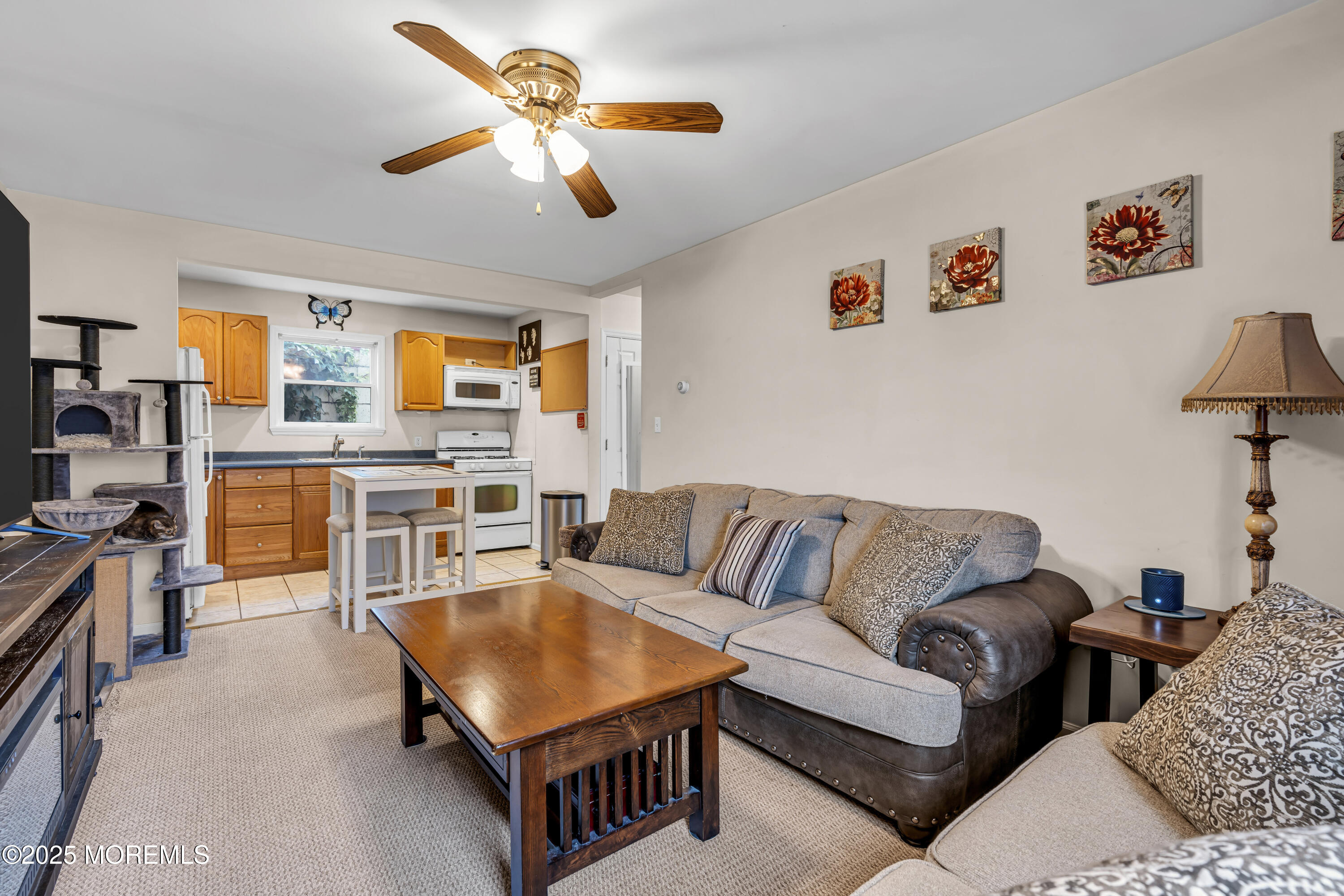 Main Street Keyport, NJ 07735 - Photo 4 of 11 Apt 1 - Living Room & Kitchen/Dining