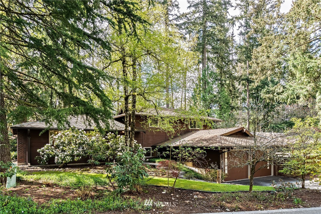 15713 Southeast 148th Street Renton, WA 98059 - Photo 3 of 39 a view of a garden with a mountain