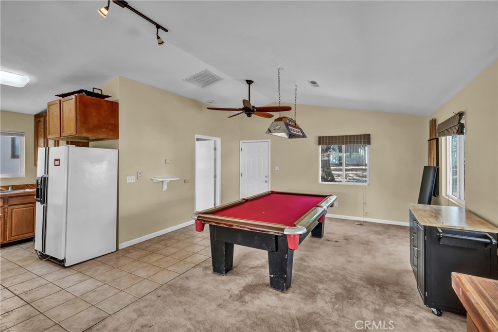 16410 Tish-A-Tang Road Lower Lake, CA 95457 - Photo 29 of 48 a room with pool table and flat screen tv