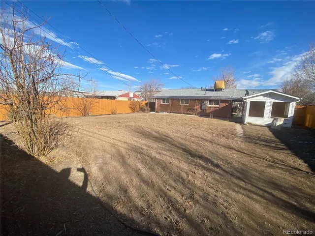 a view of a terrace with a building
