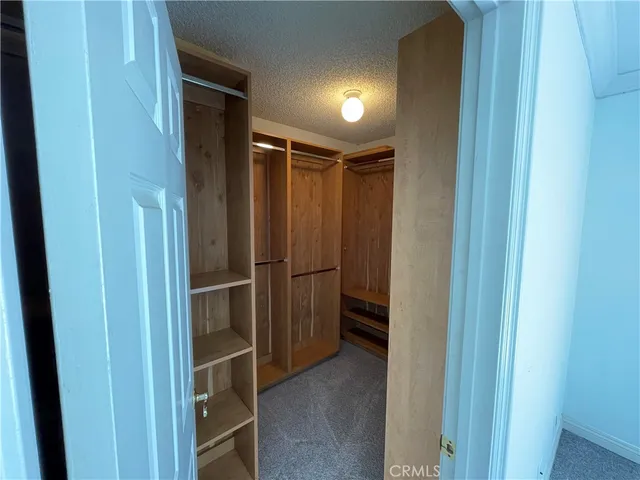 a view of closet area