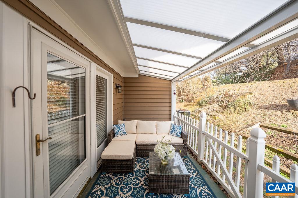 1302 Wimbledon Way Charlottesville, VA 22901 - Photo 24 of 60 a view of a porch with furniture