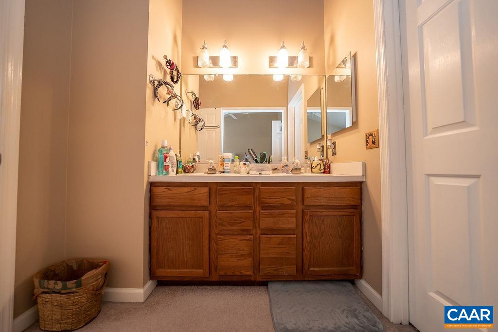 1302 Wimbledon Way Charlottesville, VA 22901 - Photo 44 of 60 a bathroom with a sink and a mirror