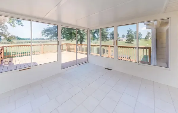 a room with storage and utility
