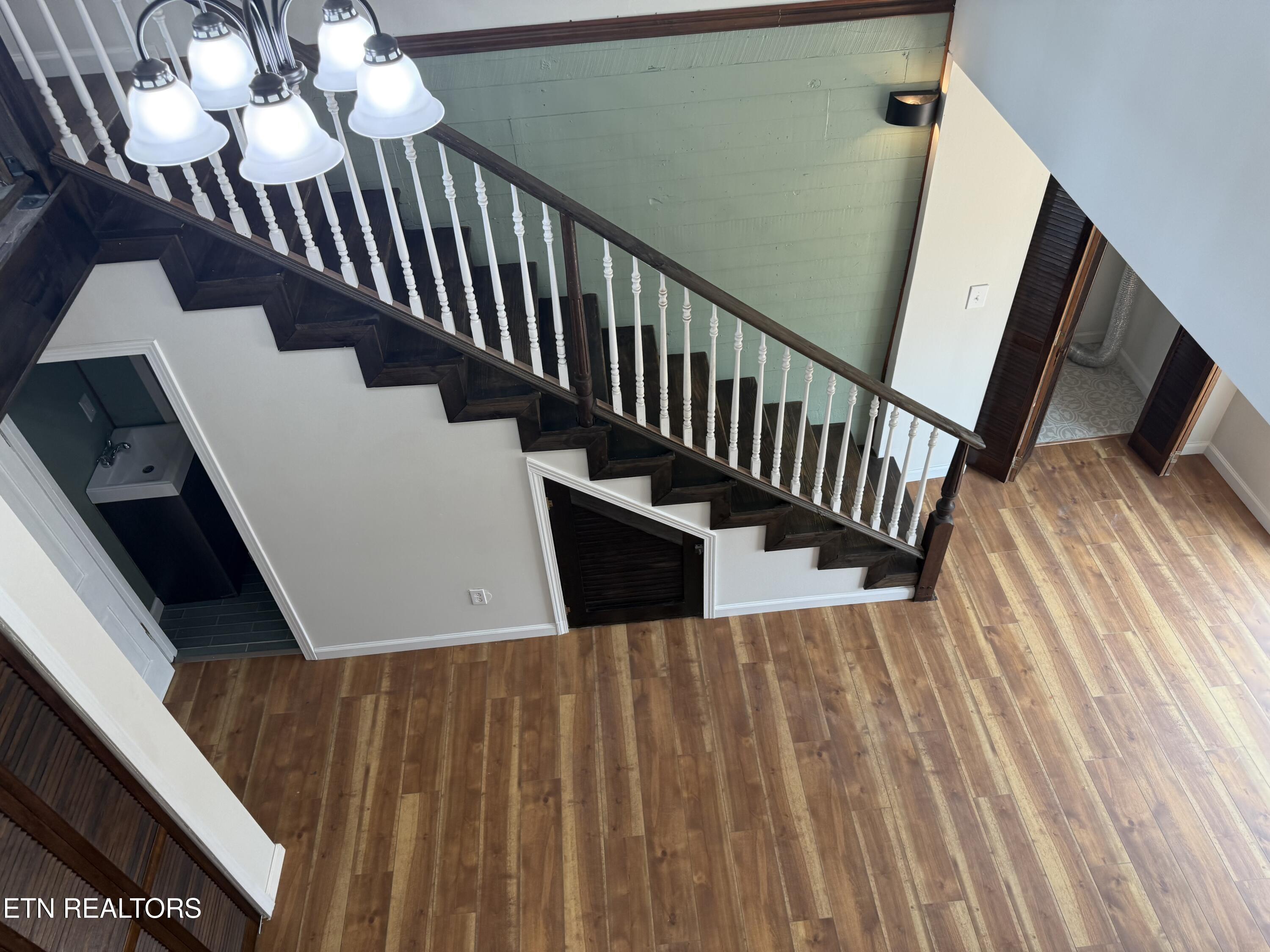 2281 Lone Mountain Road, Unit A Tazewell, TN 37879 - Photo 24 of 36 2281 Looking down from upstairs3.JPG
