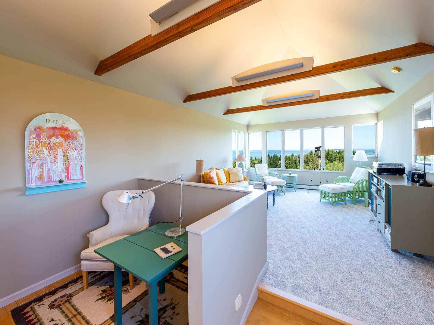 28 Water Cove Road Harpswell, ME 04003 - Photo 22 of 39 29-Tower Rm w Reading Nook