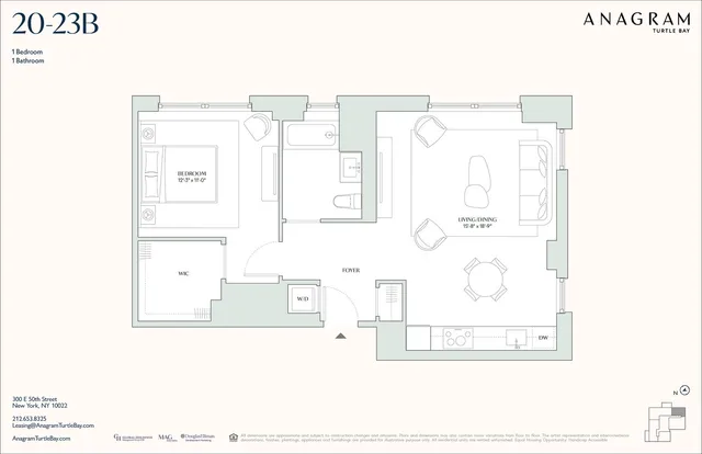 $7,514 | 300 East 50th Street, Unit 22B | Midtown East