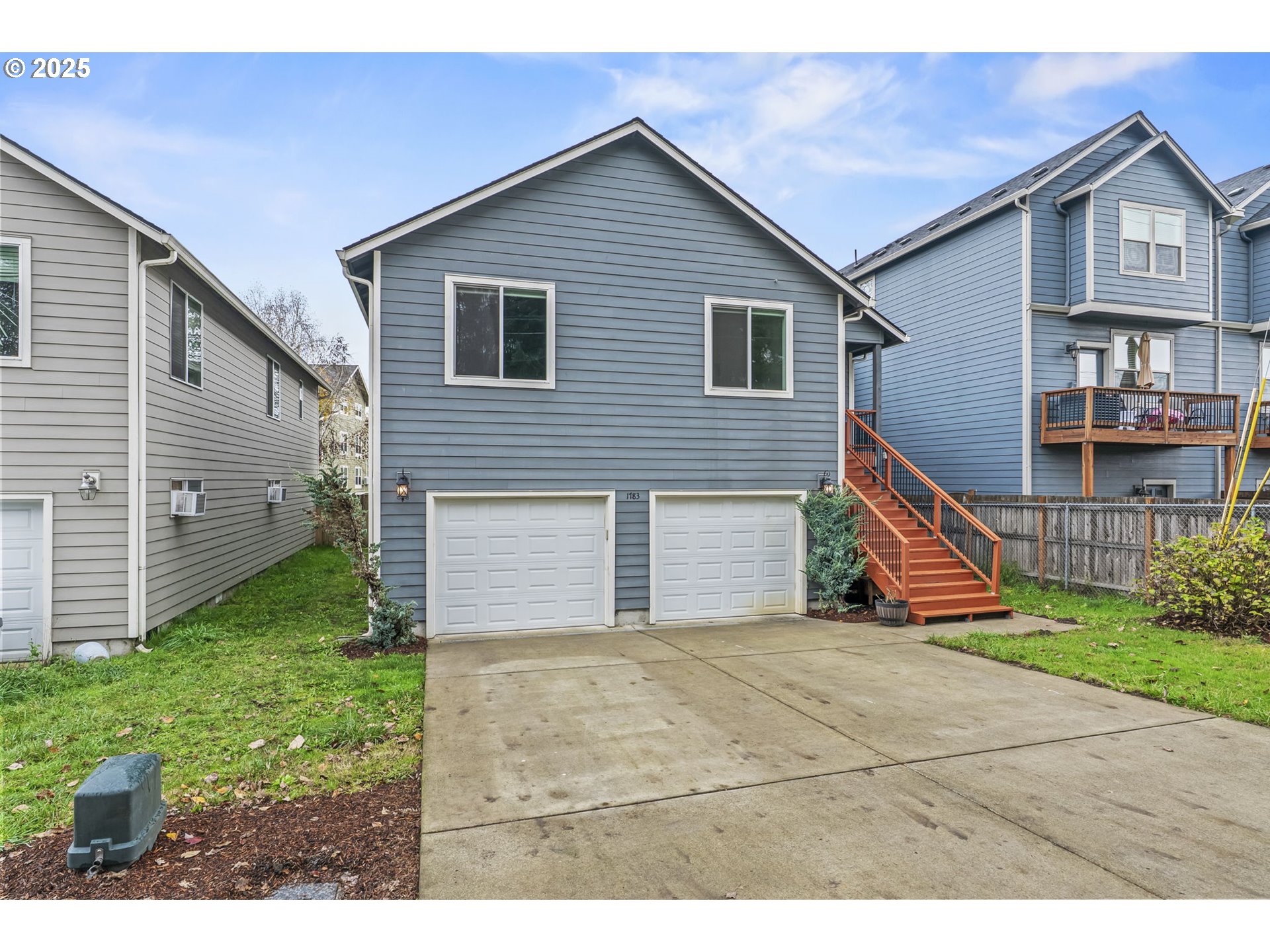 1783 Lewis River Road Woodland, WA 98674 - Photo 31 of 32 a view of backyard of house and garage