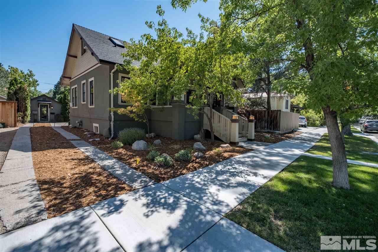 588 Marsh Avenue Reno, NV 89509 - Photo 2 of 28 a view of a backyard with plants and patio