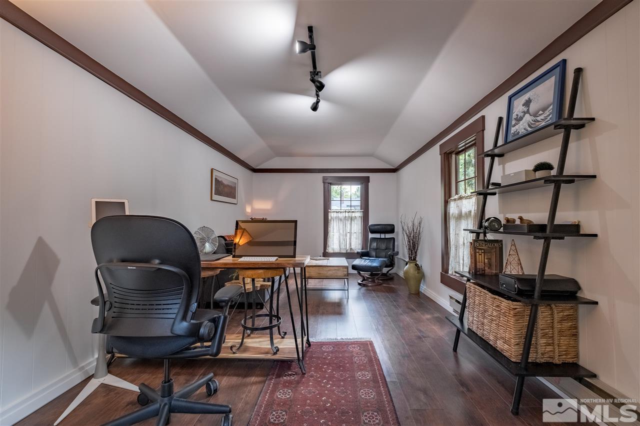 588 Marsh Avenue Reno, NV 89509 - Photo 24 of 28 a work room with furniture and a wooden floor