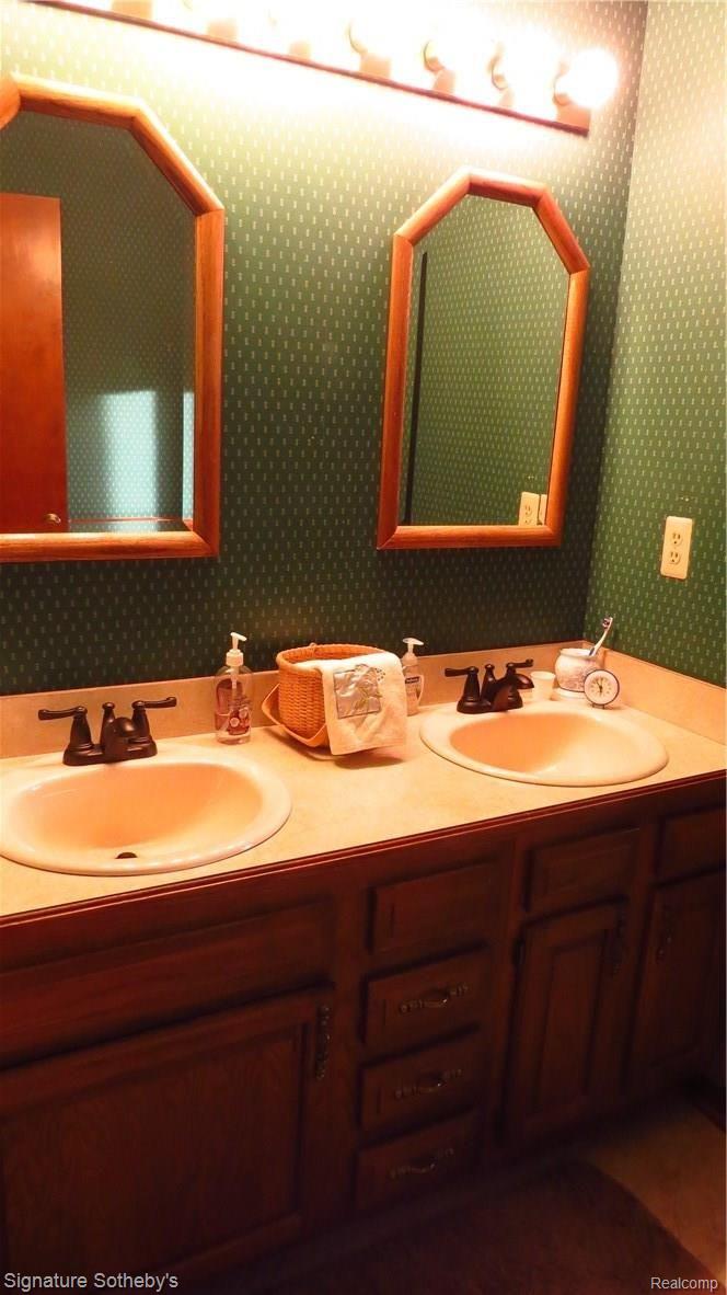 3460 Baldwin Road Metamora, MI 48455 - Photo 34 of 46 Double Sinks in large full bath