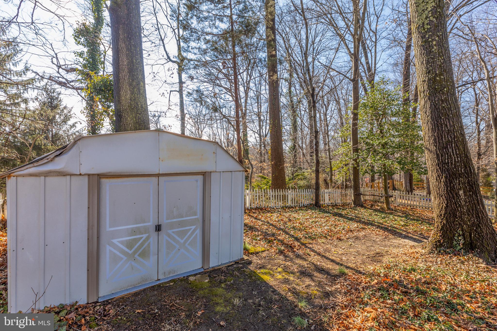 7414 Gary Street Springfield, VA 22150 - Photo 31 of 34 shed on 2nd level of yard
