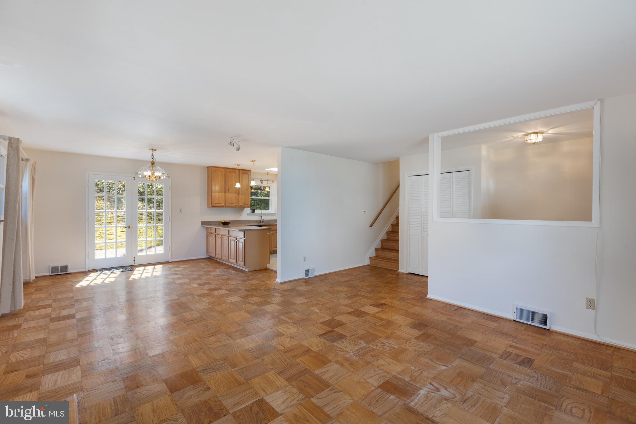7414 Gary Street Springfield, VA 22150 - Photo 6 of 34 living room looking to dining area