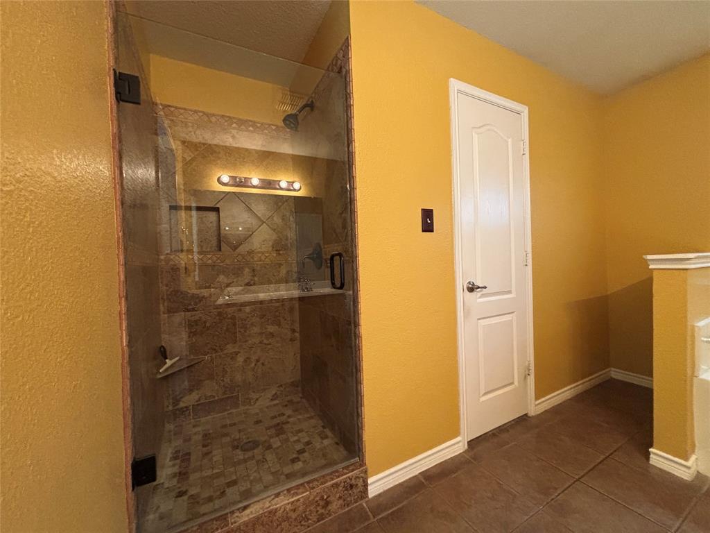 3516 Desert Mesa Road Fort Worth, TX 76262 - Photo 8 of 16 Large remodeled shower