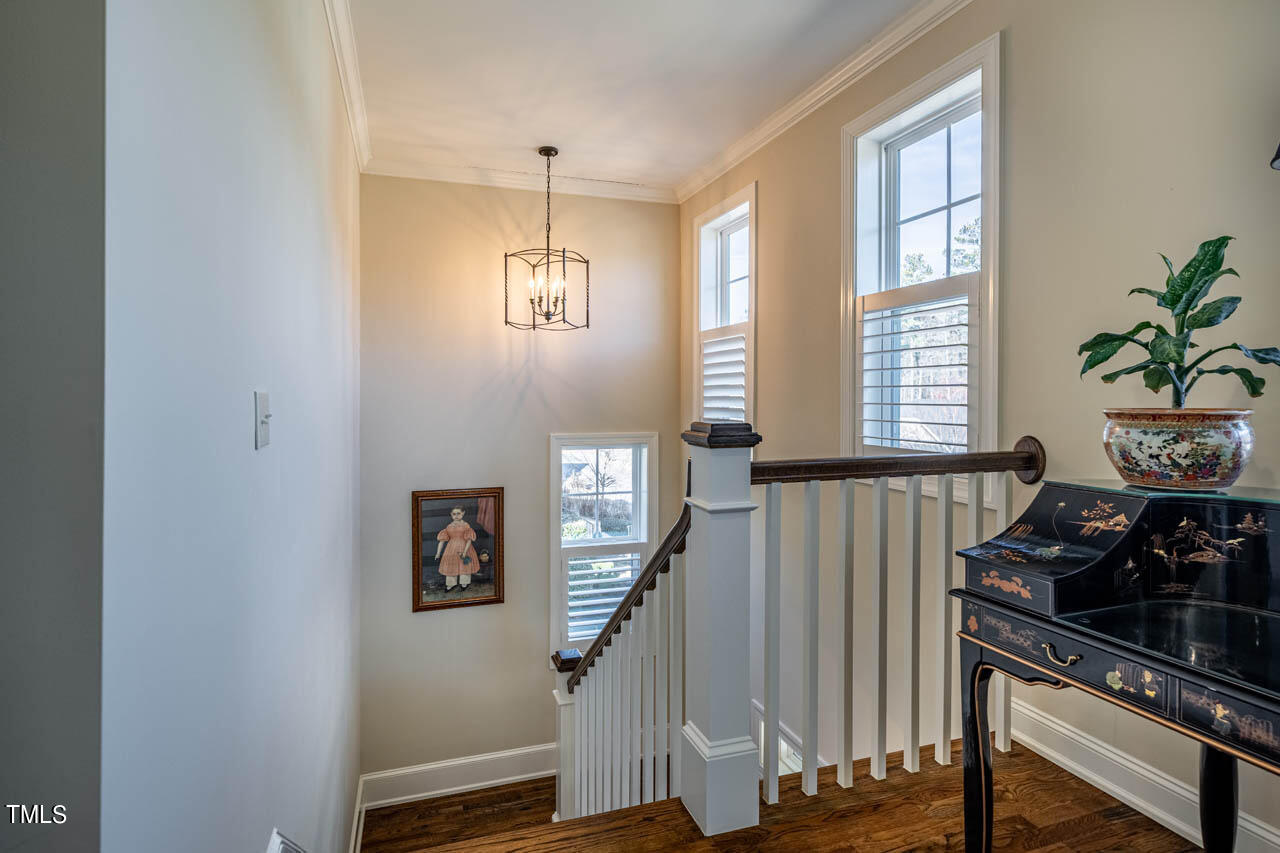 499 Bennett Mountain Trace Chapel Hill, NC 27516 - Photo 46 of 75 a view of entryway with livingroom