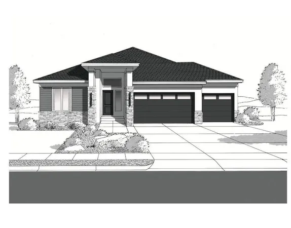 a black and white photo of a house