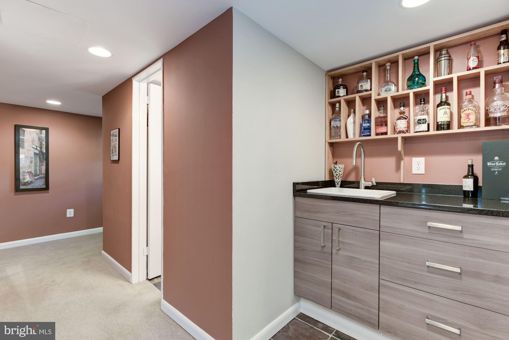 7027 Oak Ridge Road Falls Church, VA 22042 - Photo 21 of 30 Rec Room with Wet Bar