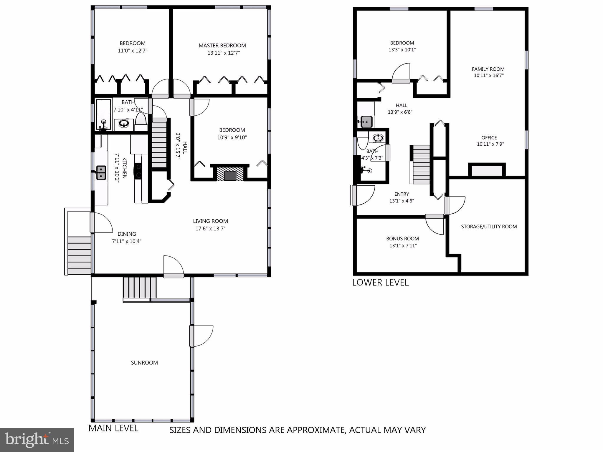 7027 Oak Ridge Road Falls Church, VA 22042 - Photo 30 of 30 Floorplans (close up floorplans located in Docs)