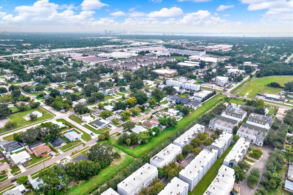 4529 Bay Spring Court Tampa, FL 33611 - Photo 51 of 66 an aerial view of city and lake