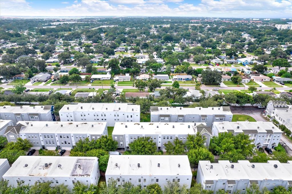 4529 Bay Spring Court Tampa, FL 33611 - Photo 52 of 66 an aerial view of residential houses with city view