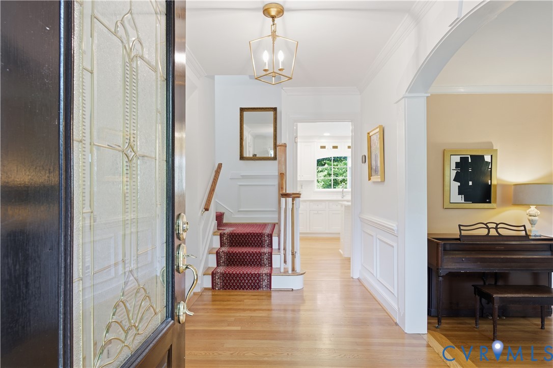 6405 Buckhill Road Richmond, VA 23225 - Photo 3 of 71 Entryway featuring a decorative glass-paneled door