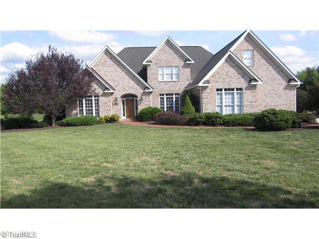 5702 Wolf Ridge Court Oak Ridge, NC 27310 - Photo 1 of 16 Exterior Front. Beautiful Oak Ridge Home