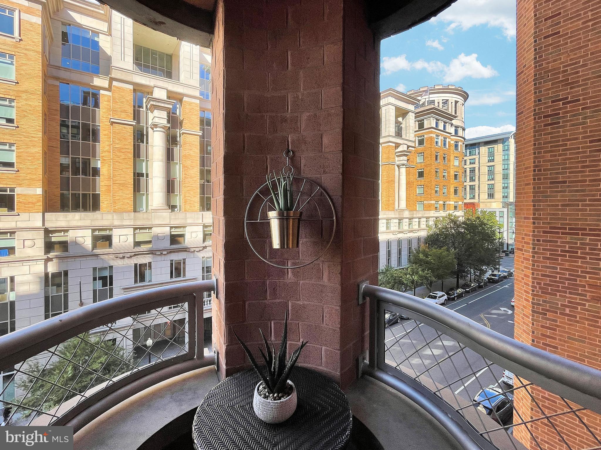 616 E Street Northwest, Unit 623 Washington, DC 20004 - Photo 16 of 31 Private Balcony facing E St NW
