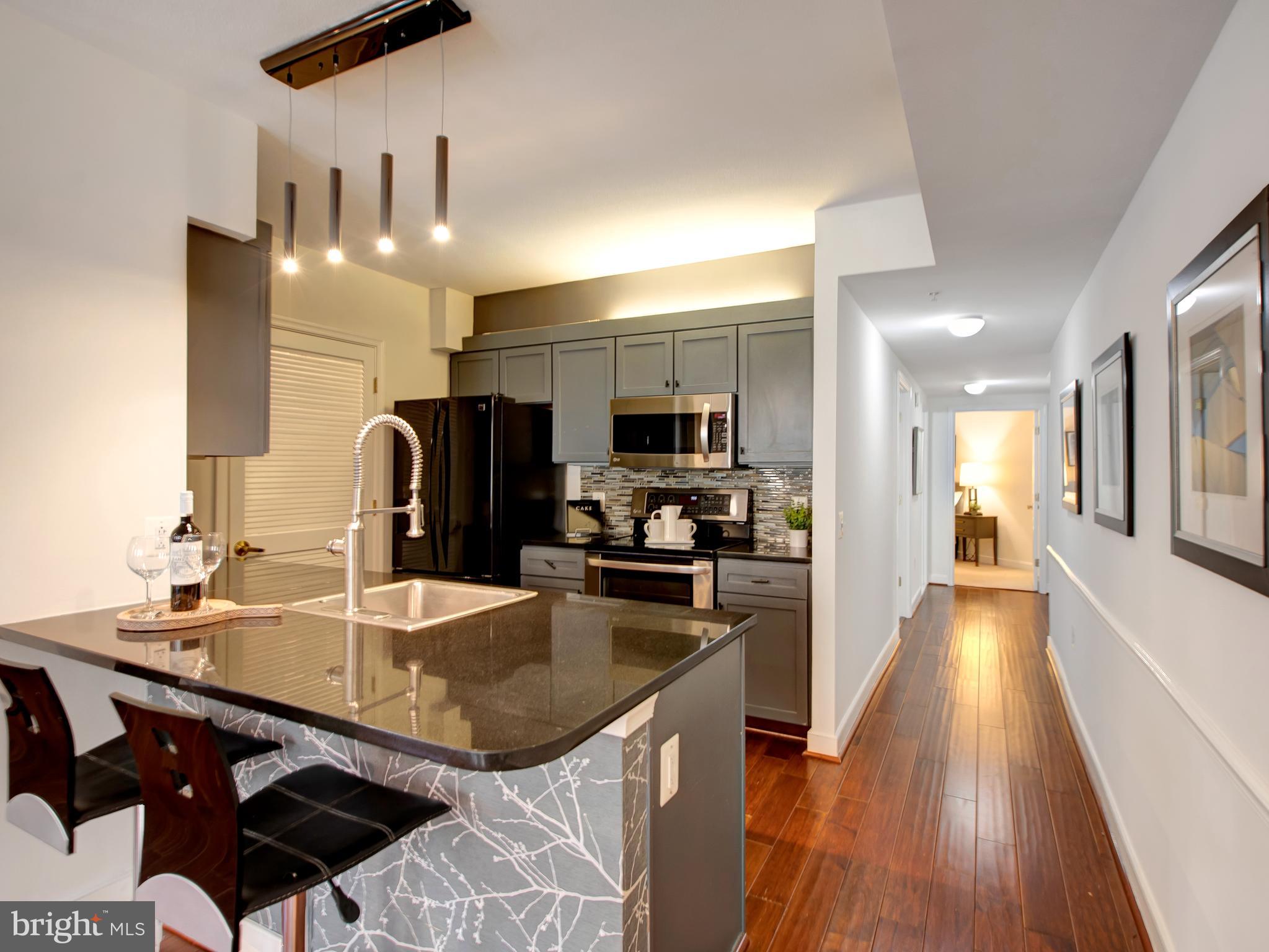 616 E Street Northwest, Unit 623 Washington, DC 20004 - Photo 4 of 31 Renovated Kitchen
