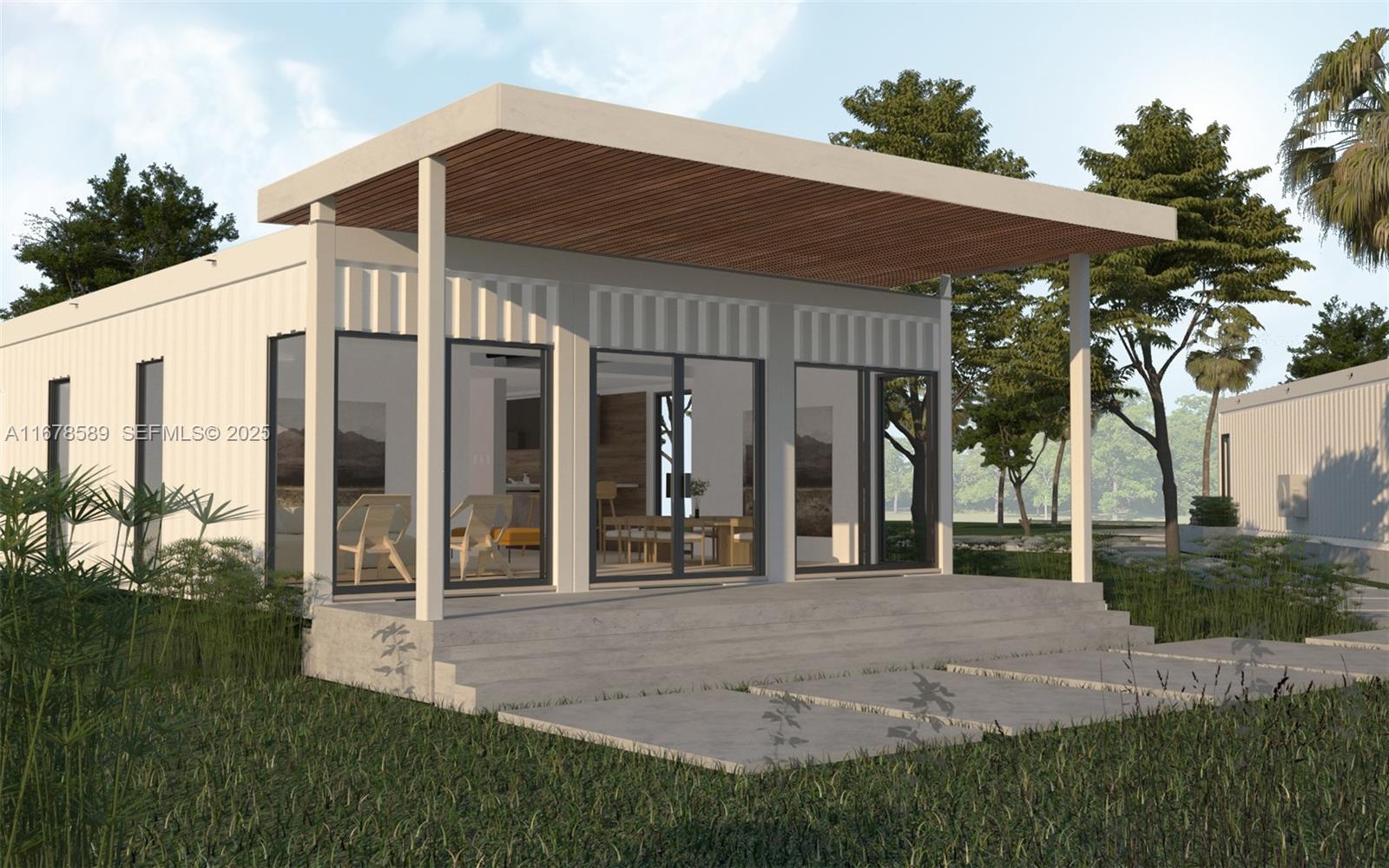 20321 Southwest 48th Street Southwest Ranches, FL 33332 - Photo 3 of 46 a view of a house with backyard porch and sitting area