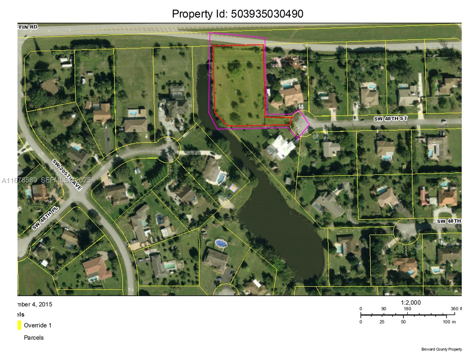 20321 Southwest 48th Street Southwest Ranches, FL 33332 - Photo 5 of 46 a view of a garden