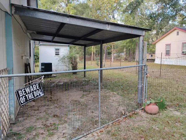 a view of a outdoor space with a porch