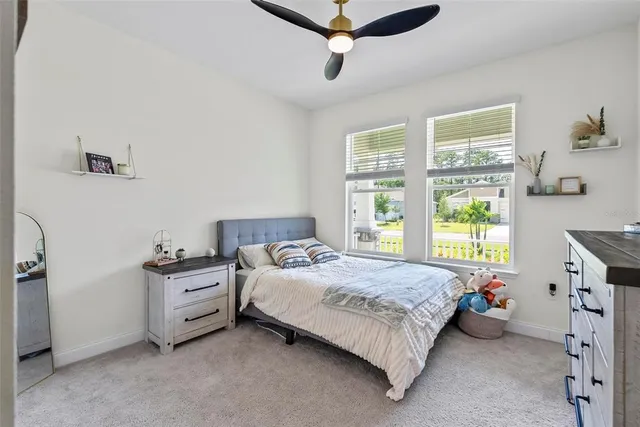 front view of a house with a garden