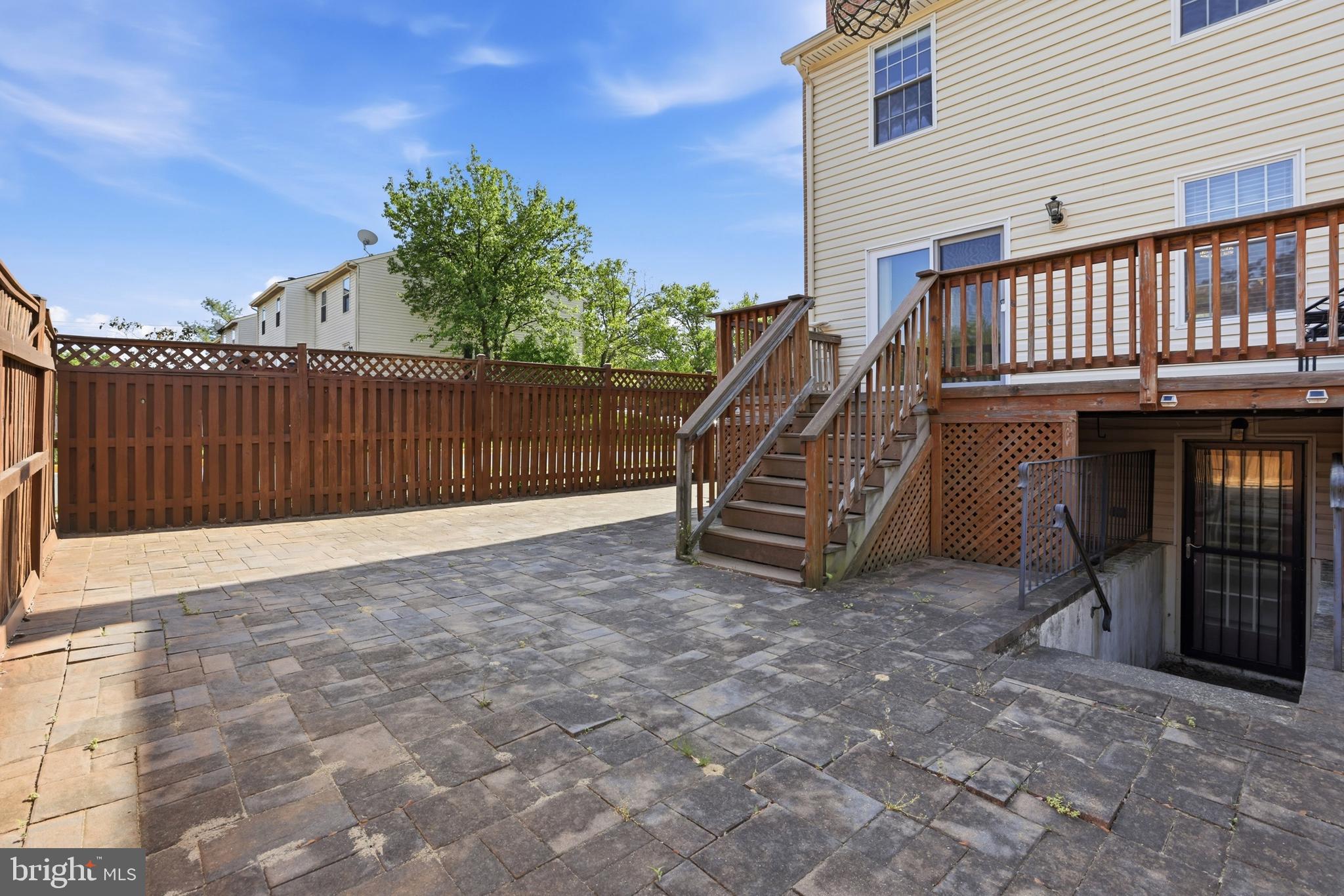 6167 Morning Glory Road Alexandria, VA 22310 - Photo 34 of 39 a view of a house with backyard and deck