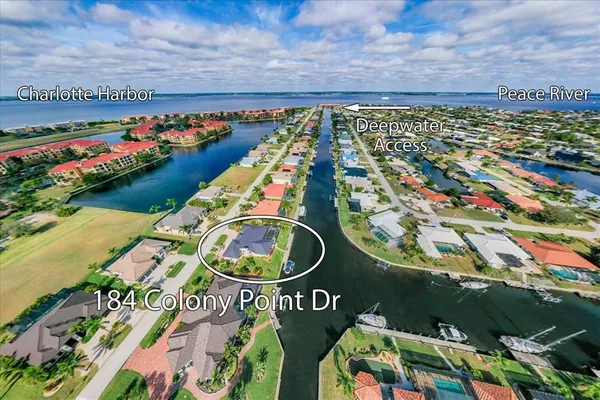 $1,094,950 | 184 Colony Point Drive, Punta Gorda, FL 33950