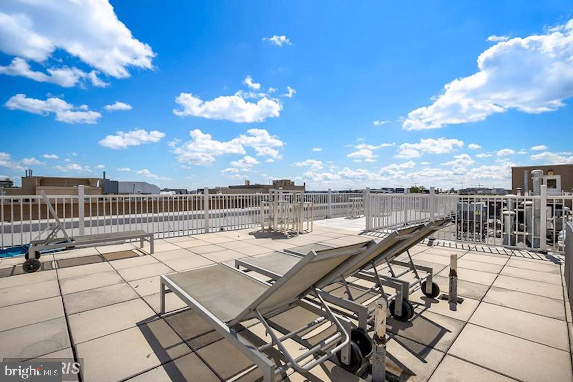 2004 11th Street Northwest, Unit 440 Washington, DC 20001 - Photo 10 of 18 Roof-deck with grill and entertaining area