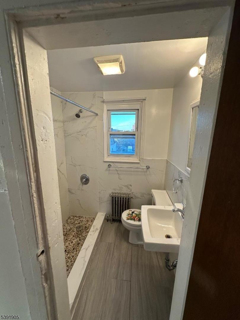 421 Ellison Street Paterson, NJ 07501 - Photo 11 of 12 a bathroom with a sink and a mirror