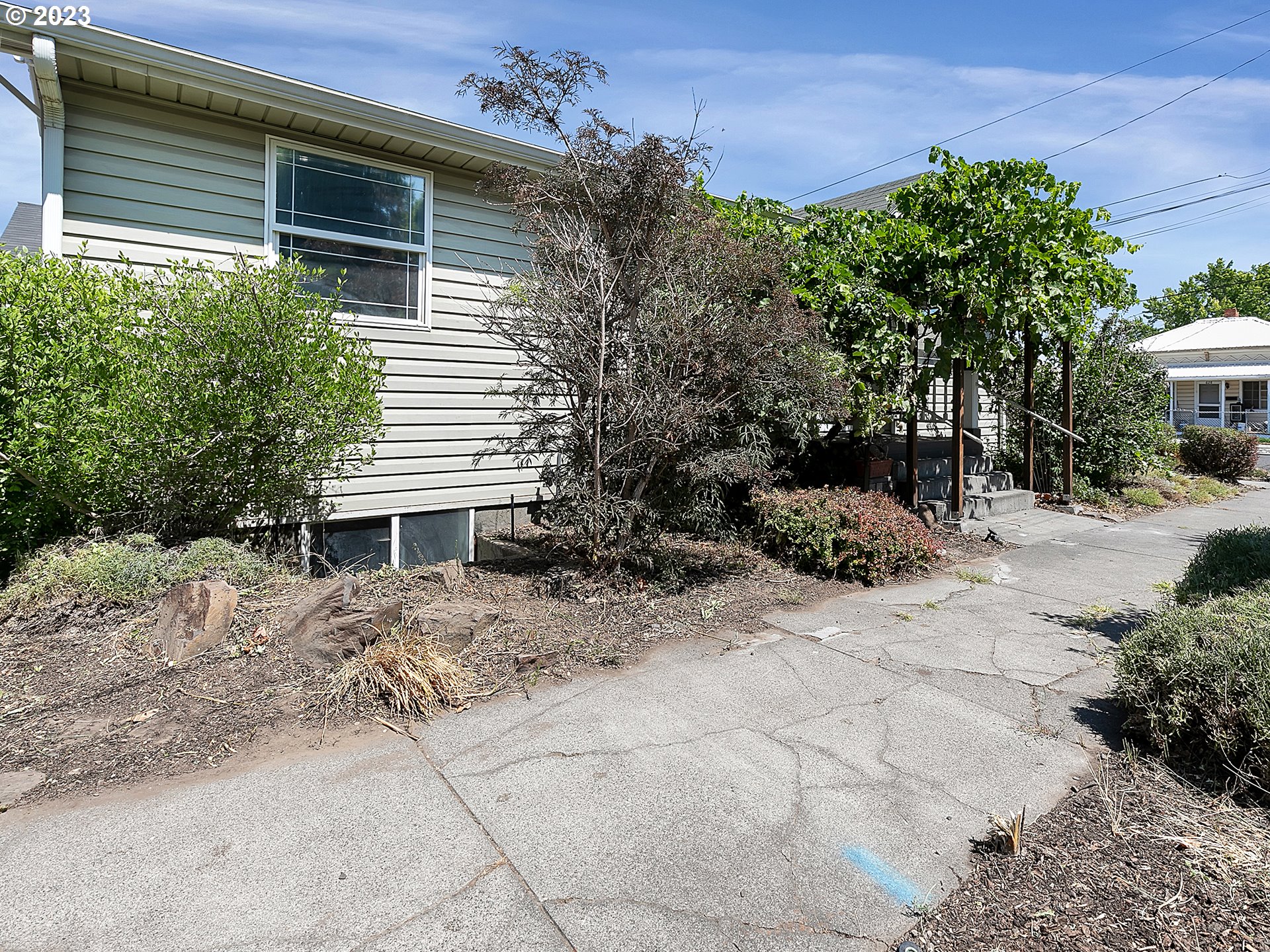 201 Southwest Hailey Avenue Pendleton, OR 97801 - Photo 35 of 35 a backyard of a house with plants and trees