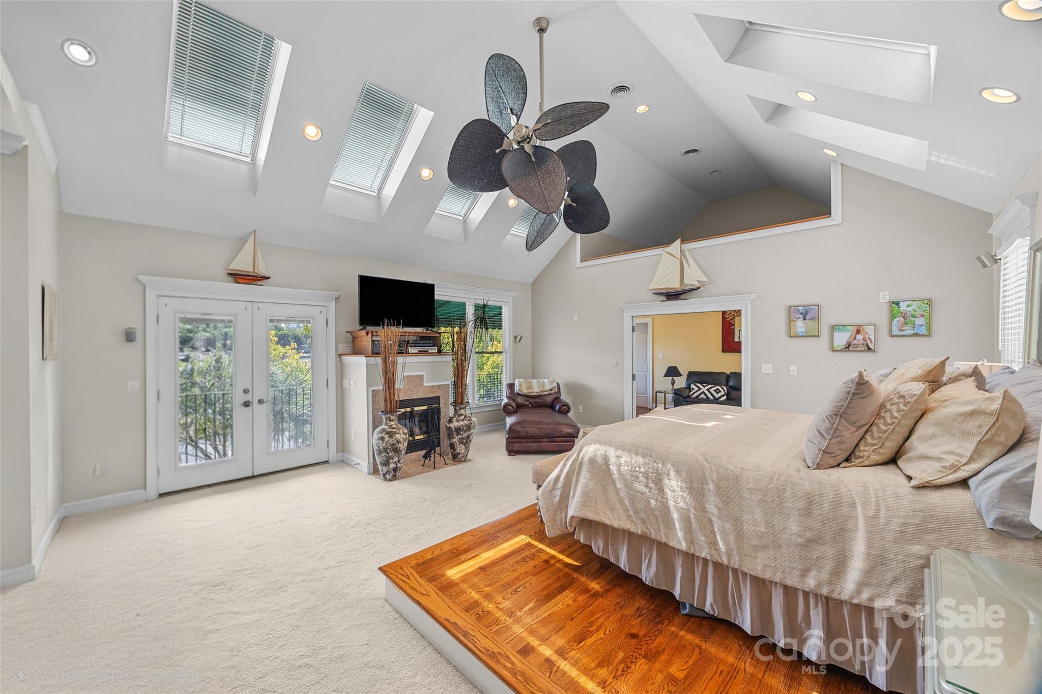 5650 Riverfront Road Clover, SC 29710 - Photo 13 of 48 a bedroom with a large bed and a large window