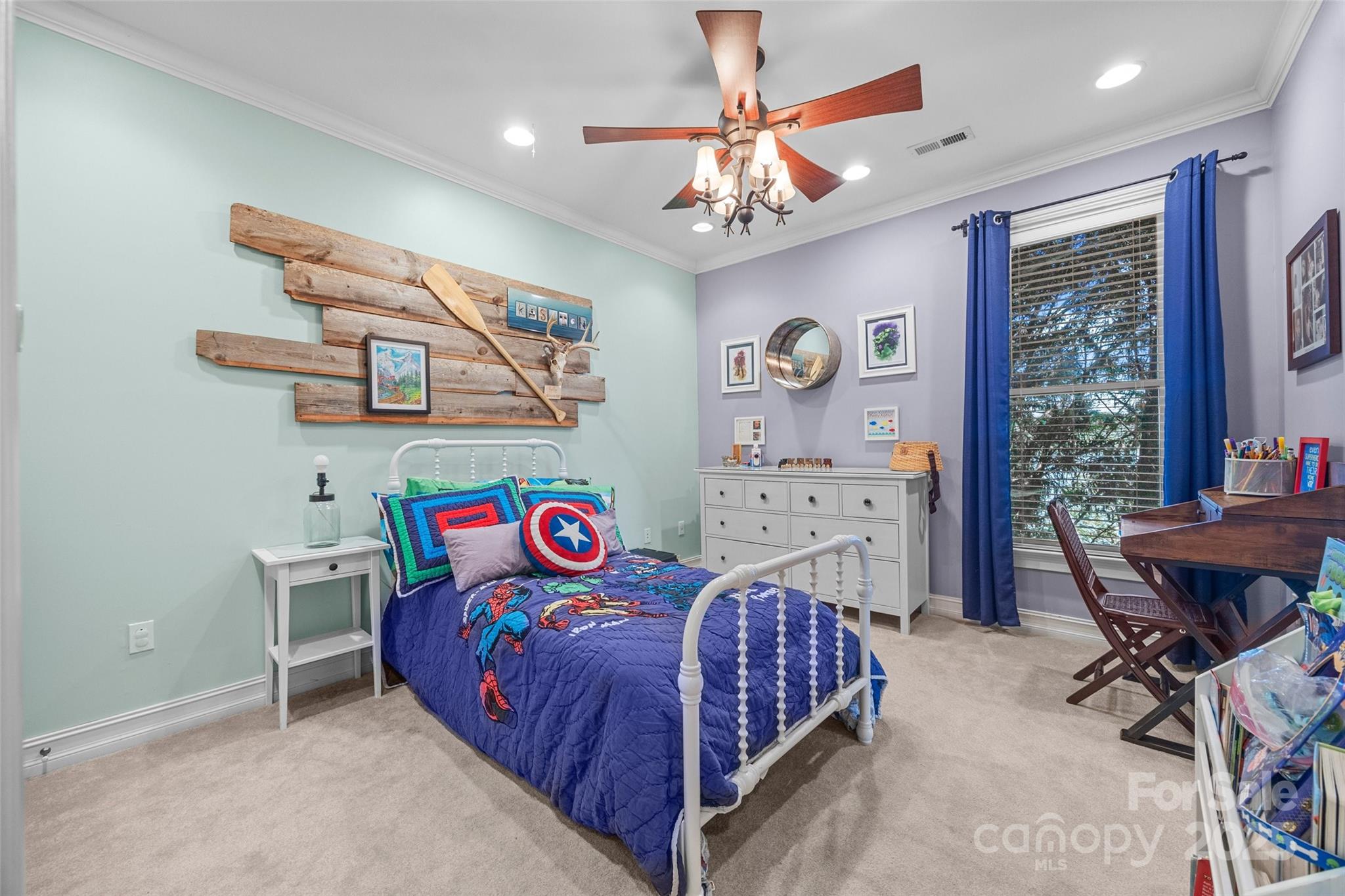 5650 Riverfront Road Clover, SC 29710 - Photo 17 of 48 a bedroom with a bed dresser and furniture