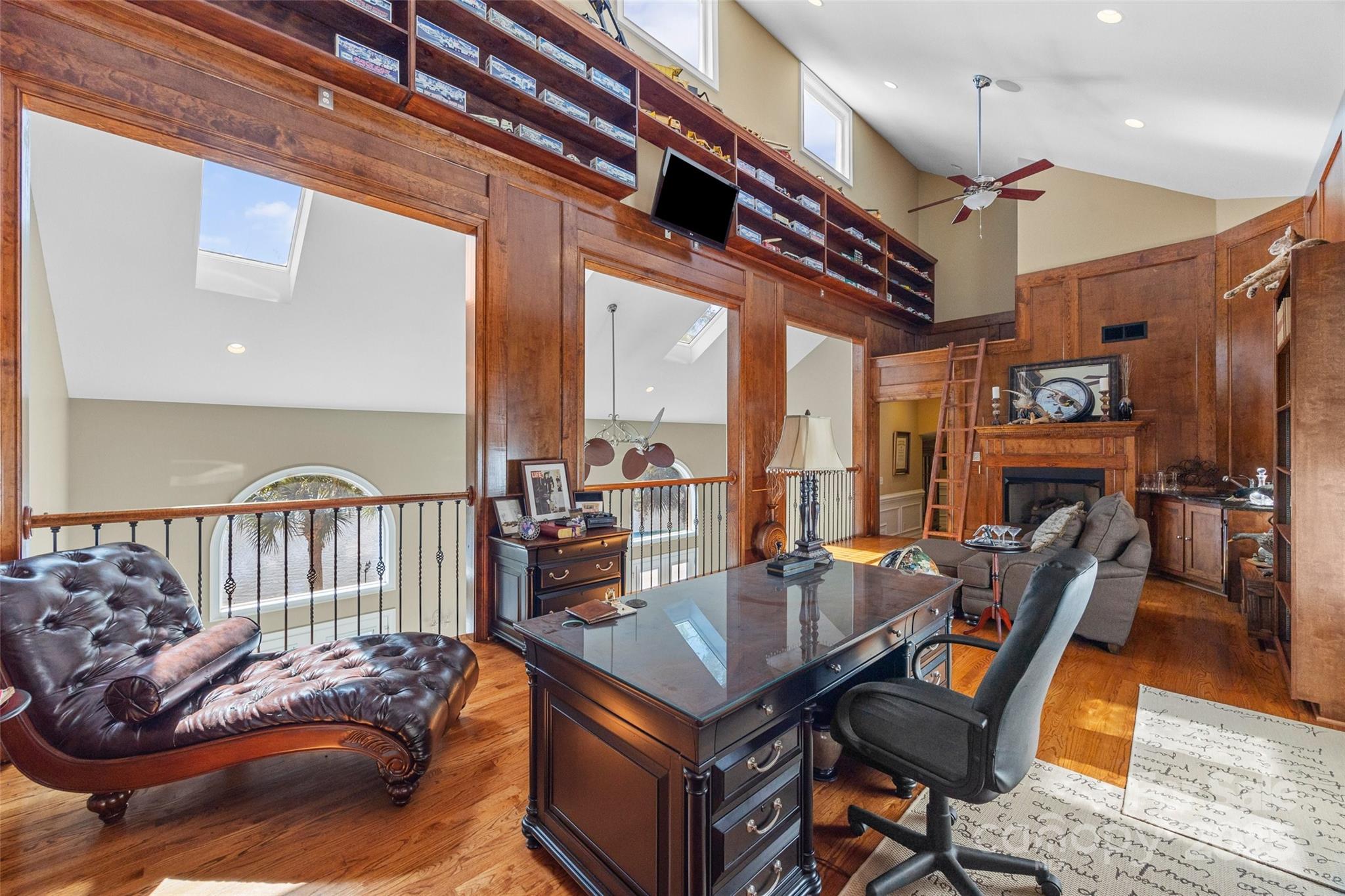 5650 Riverfront Road Clover, SC 29710 - Photo 28 of 48 a living room with furniture a rug and a chandelier
