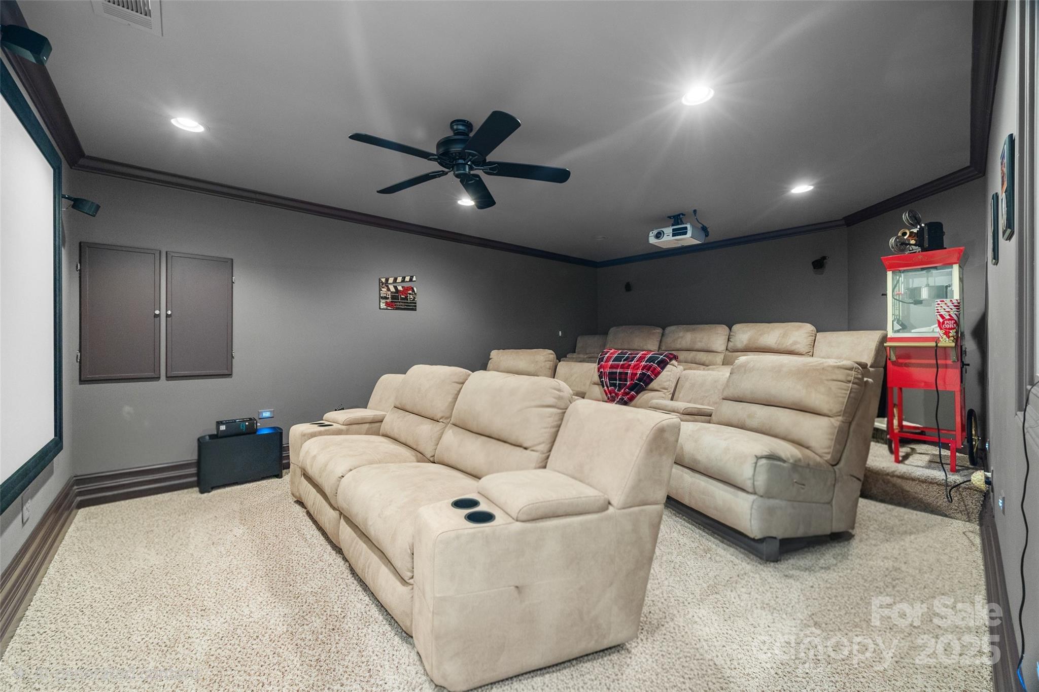 5650 Riverfront Road Clover, SC 29710 - Photo 32 of 48 a living room with furniture and a flat screen tv