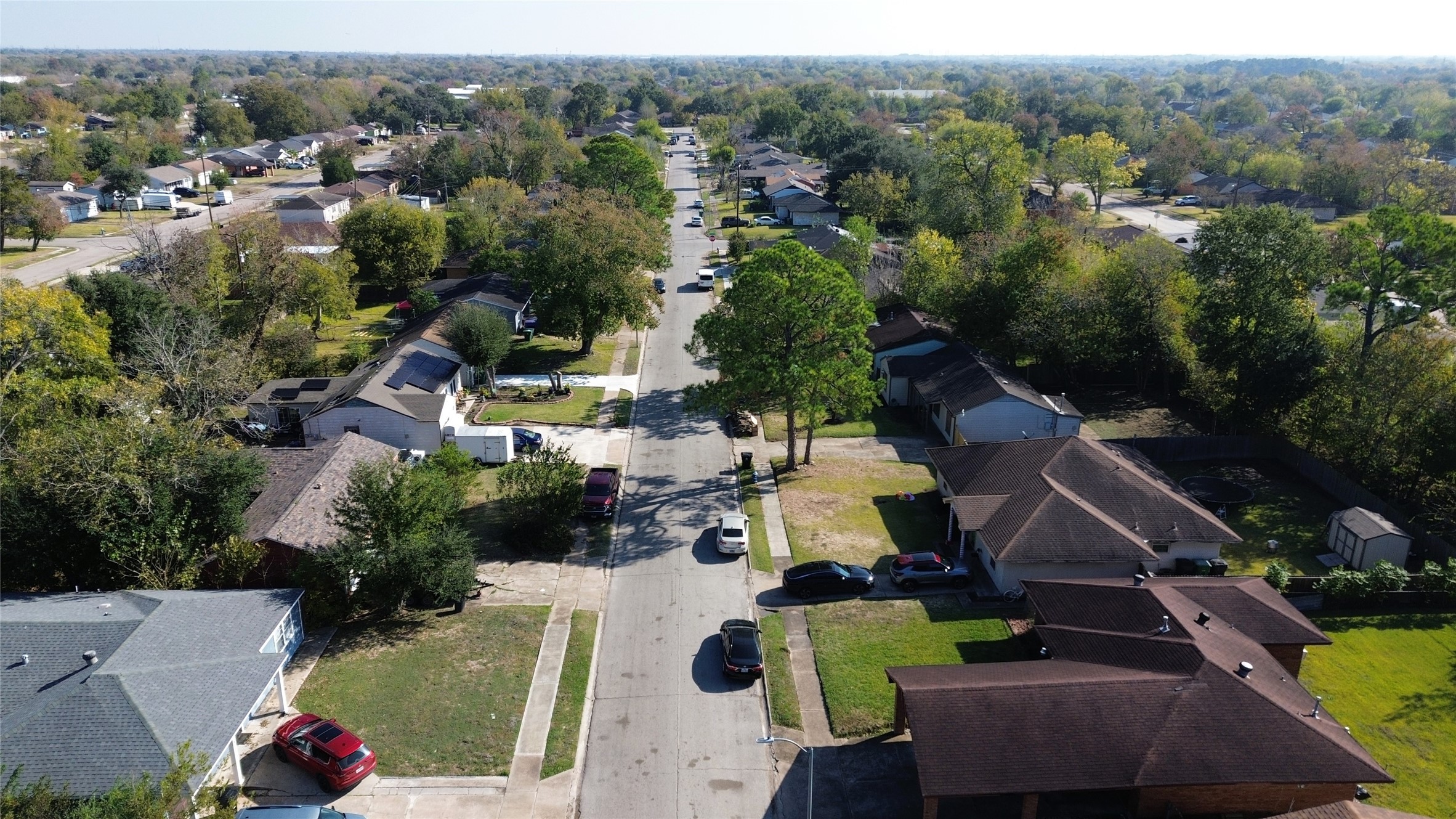 4122 Botany Lane Houston, TX 77047 - Photo 24 of 24 an aerial view of multiple houses with yard