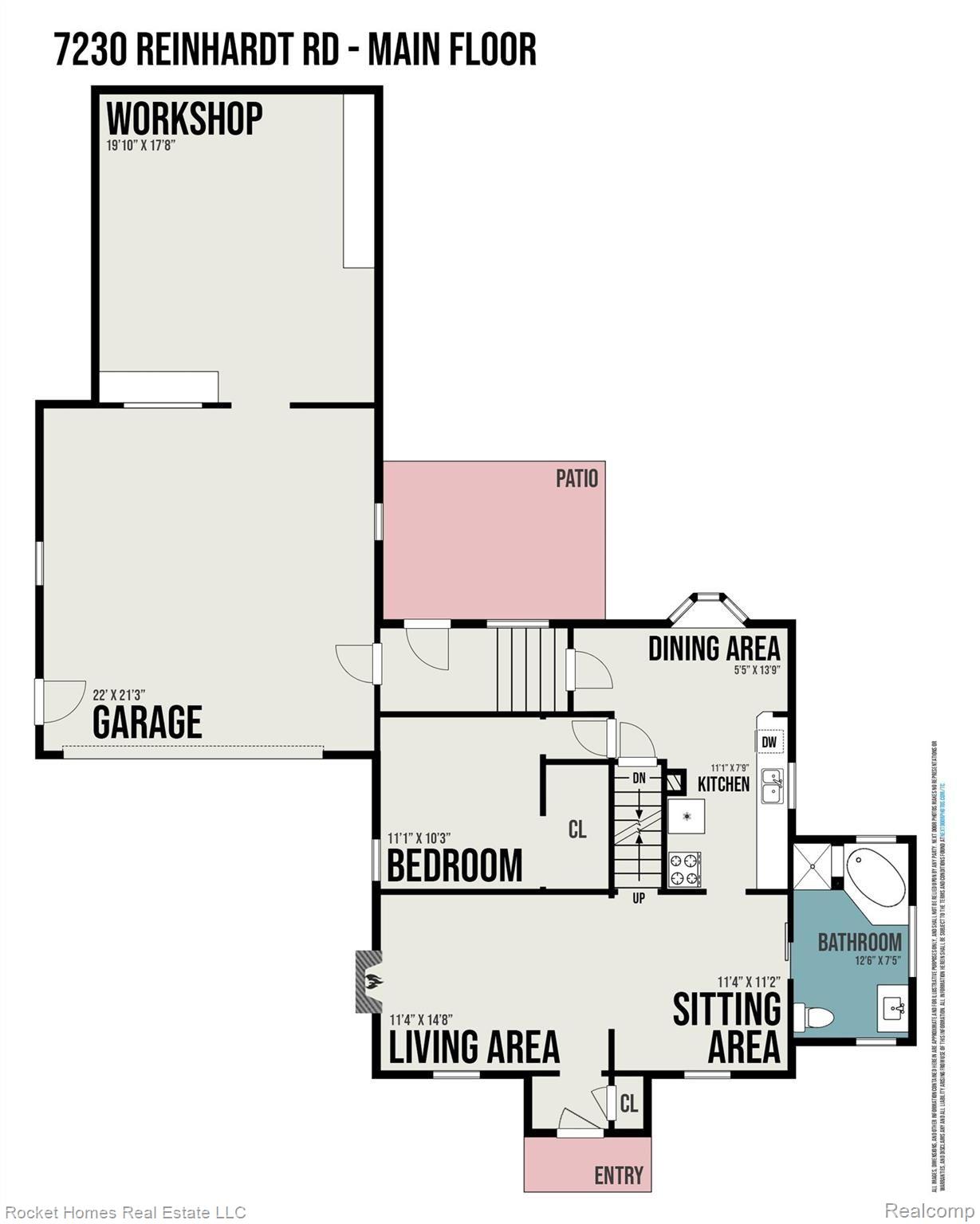7230 Reinhardt Road Monroe, MI 48162 - Photo 34 of 36 Main Floor.jpg