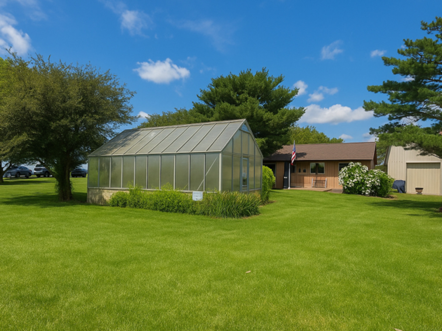 1975 West Minooka Road Morris, IL 60450 - Photo 3 of 6 a view of a back yard of the house